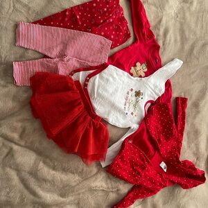 6-12m baby girl Christmas bundle